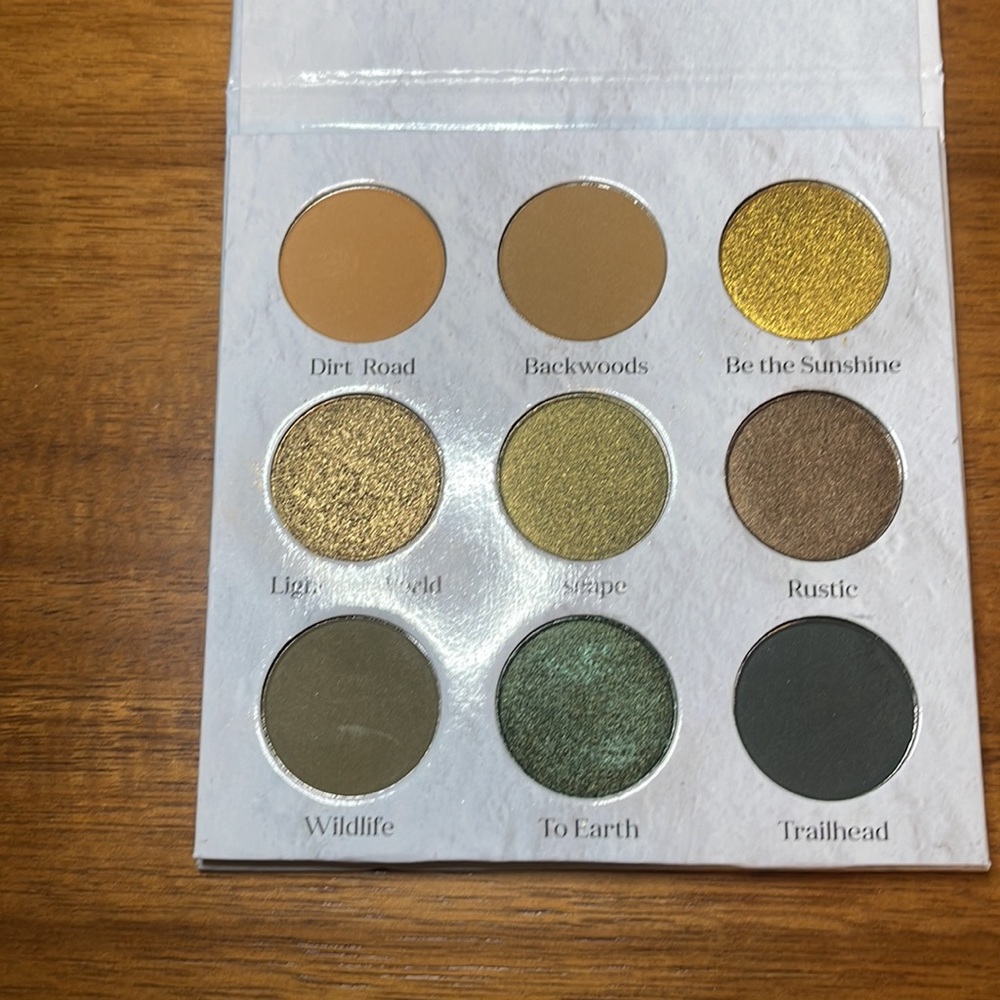 NWT Sydney Grace mountain trail eyeshadow palette